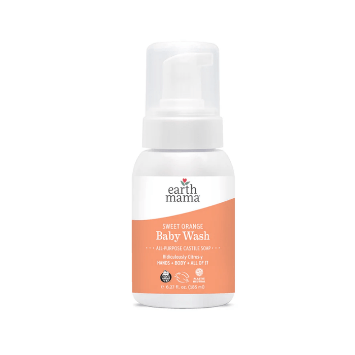 Earth Mama Sweet Orange Castile Baby Wash - Formuland