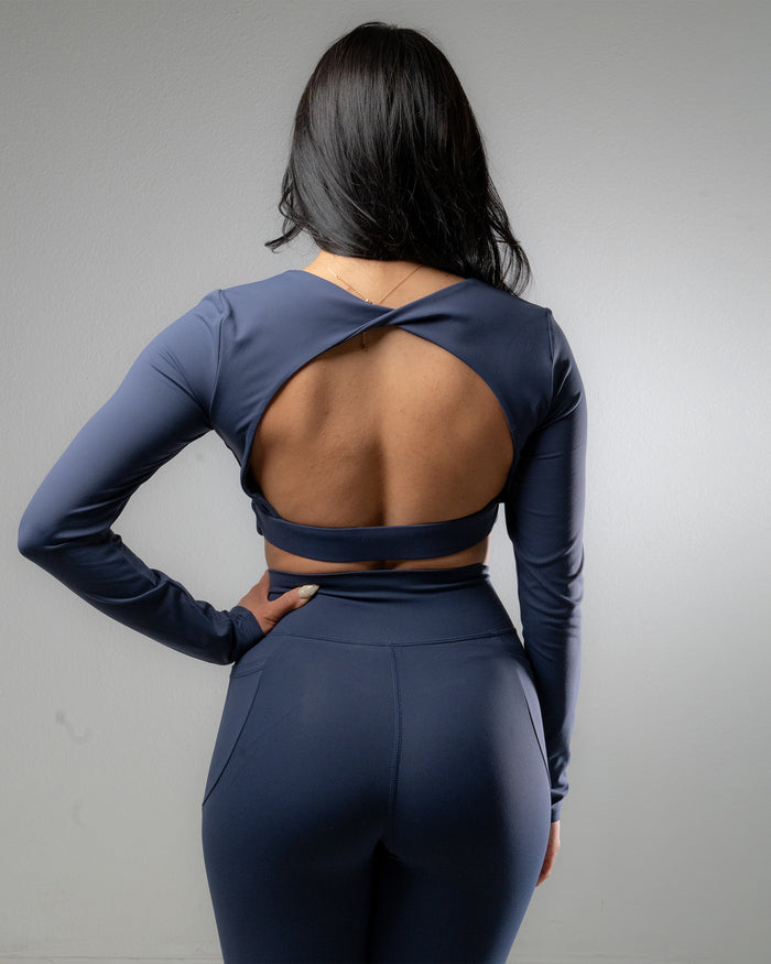 Eclipse Cropped Long Sleeve