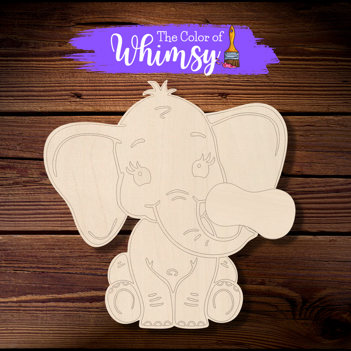 Elephant with Peanut