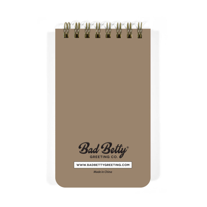 Ew, People - Funny 3x5 Spiral Memo Notepad