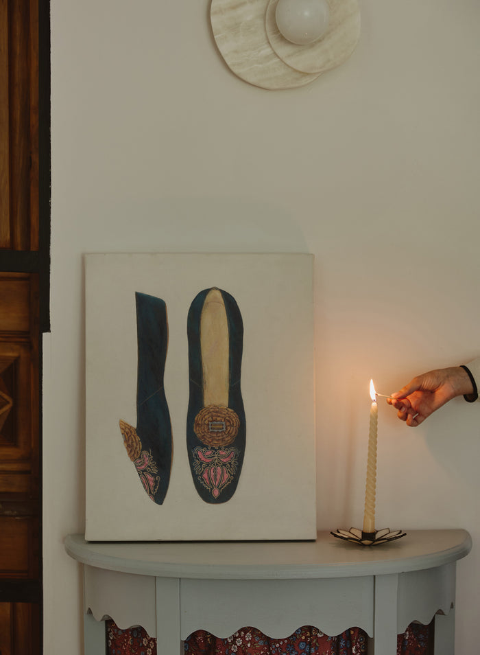 Fancy Slippers, Canvas