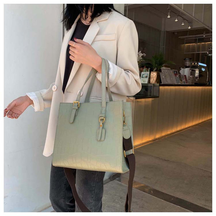 Fashionable Stone Pattern Tote Bag for Women