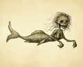 Fiji Mermaid Fine Art Print