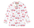 Firetrucks Long Sleeve Polo