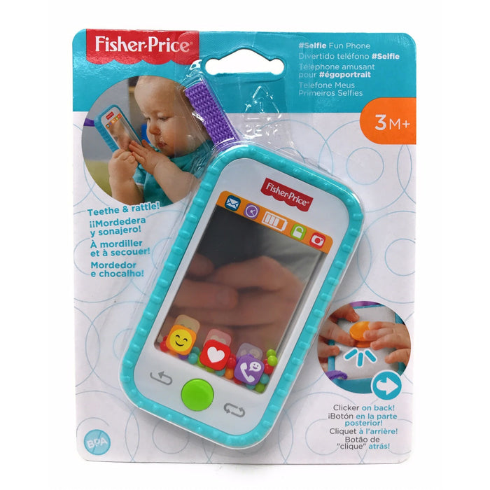 Fisher-Price GJD46 Fisher Price #Selfie Fun Phone, Multi-Colored