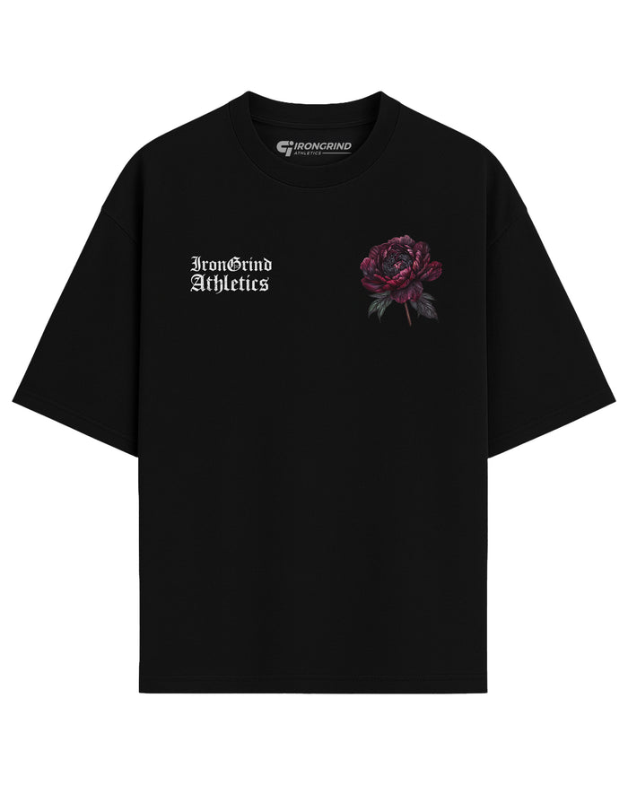 Florae 'Dark Bloom Peony' Box T-Shirt