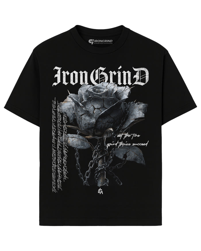 Florae 'Iron Rose Collapse' Heavyweight T-Shirt