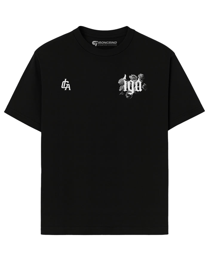 Florae 'Iron Rose Collapse' Heavyweight T-Shirt