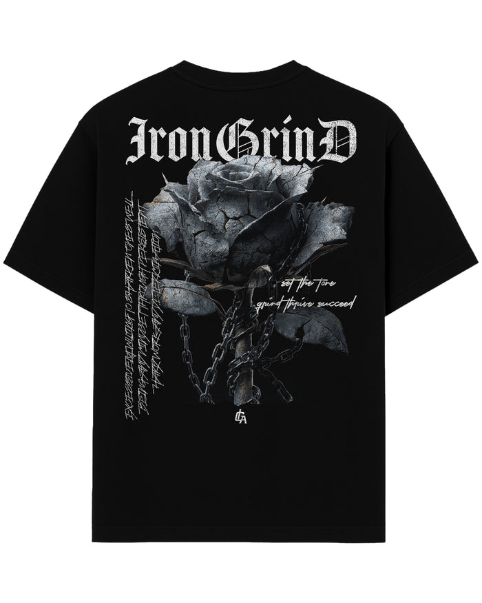 Florae 'Iron Rose Collapse' Heavyweight T-Shirt