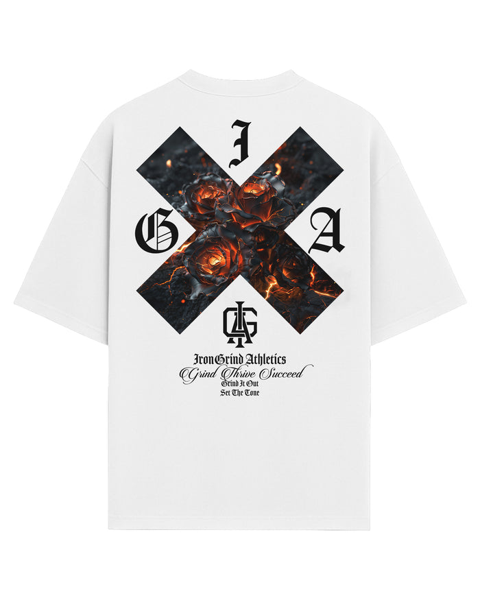 Florae 'X Metallic Rose' Box T-Shirt