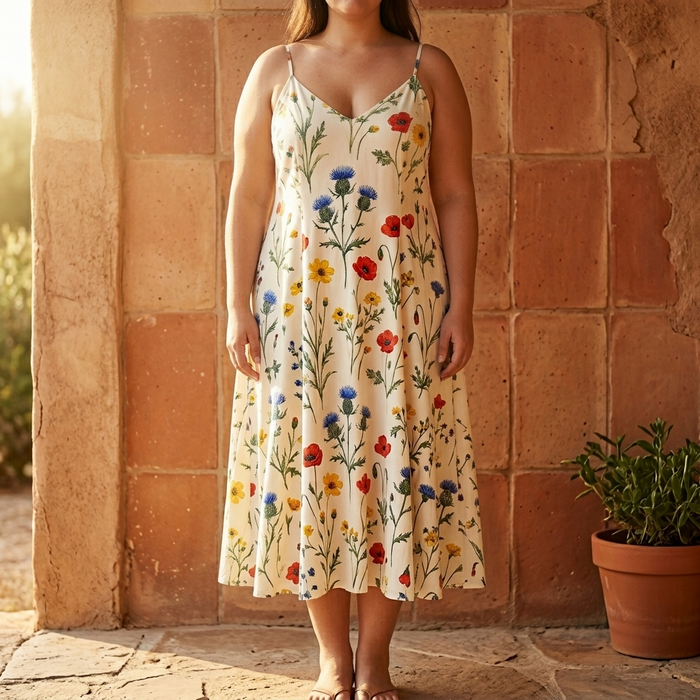 Floressa – Wildflower A Line Midi Sundress