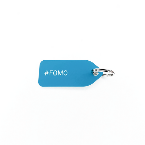 #FOMO Dog Tag