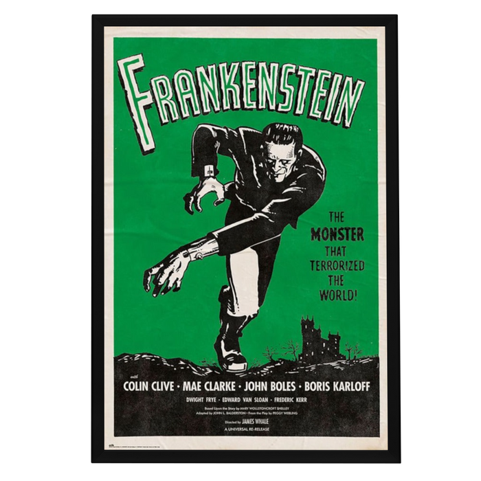 "Frankenstein" (1931) Framed Movie Poster