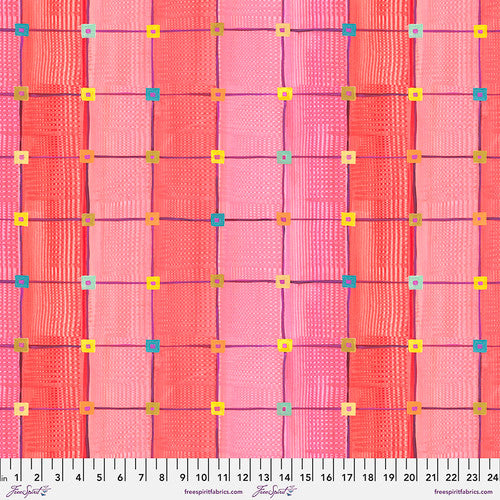 Free Spirit Fabrics: Flowerfields - Evening Walk Pink