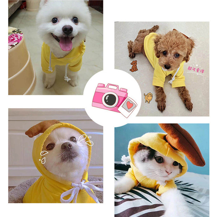 FruitPaws Cozy Fruit Fleece Pet Hoodie