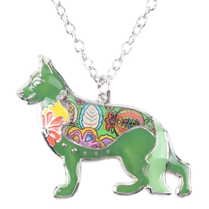 German Shepherd Dog Choker Necklace