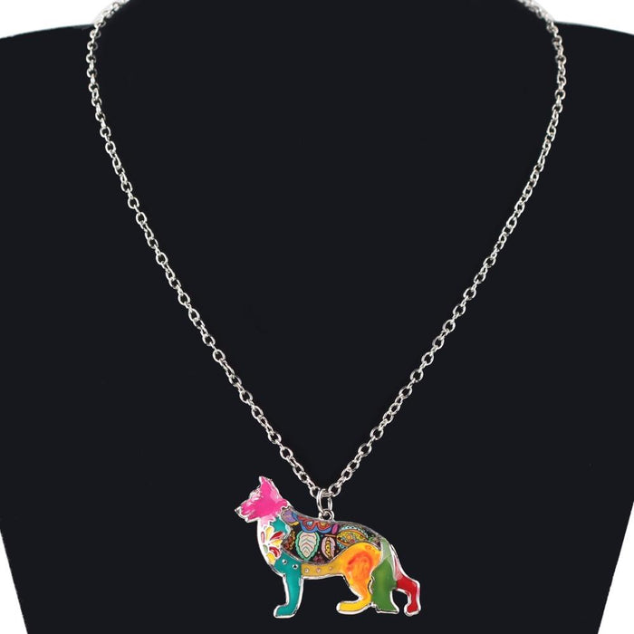 German Shepherd Dog Choker Necklace
