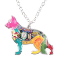 German Shepherd Dog Choker Necklace