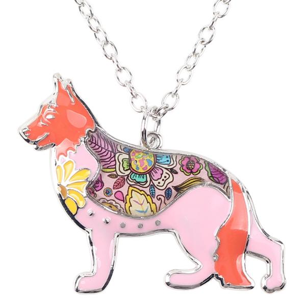 German Shepherd Dog Choker Necklace