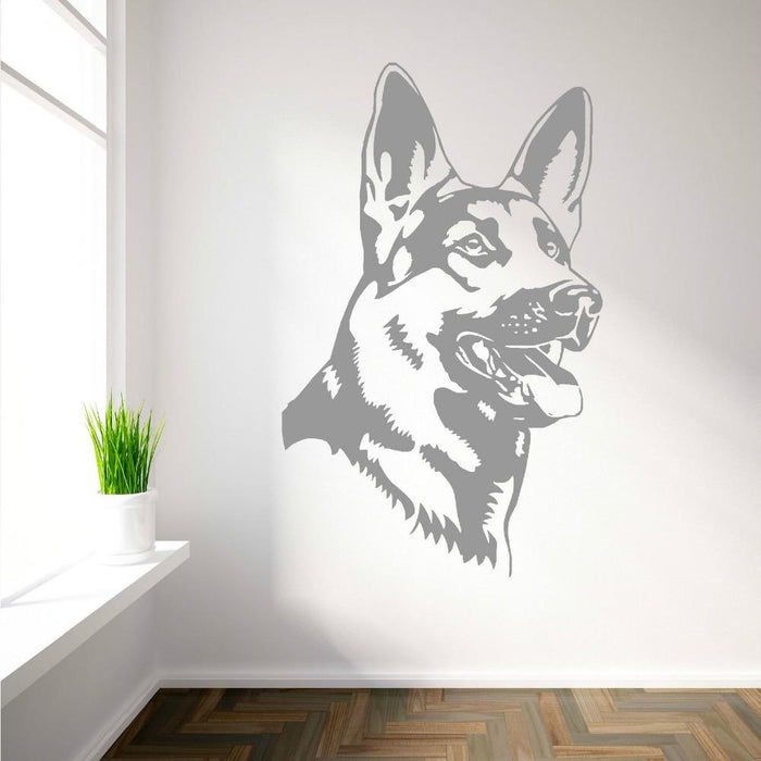 German Shepherd Wall Art Sticker