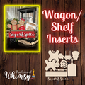 Gingerbread Wagon/Shelf Additions