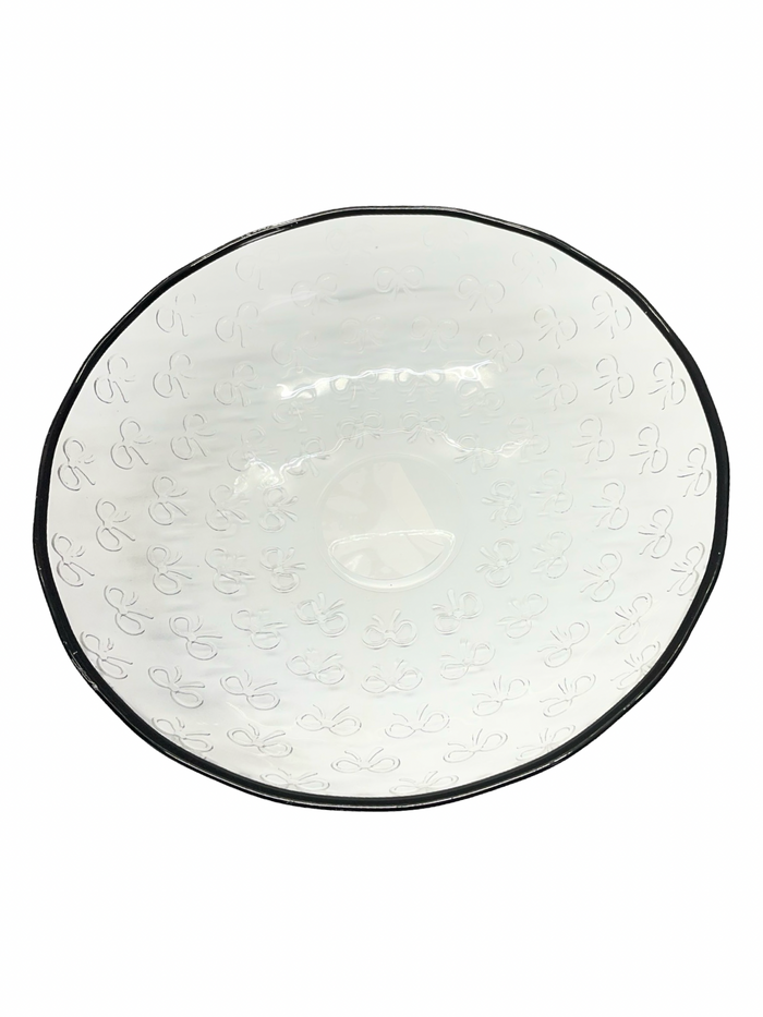 Glass Bow Bowl