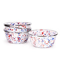 Golden Rabbit Enamelware Americana Salad Bowl