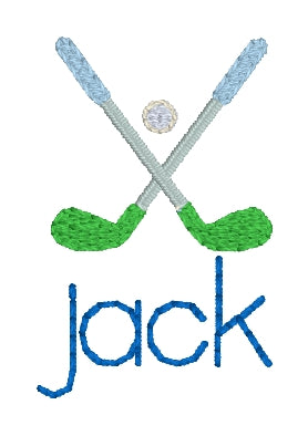 Golf Clubs with Name