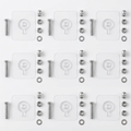 Gripstay – Heavy duty invisible adhesive wall hooks