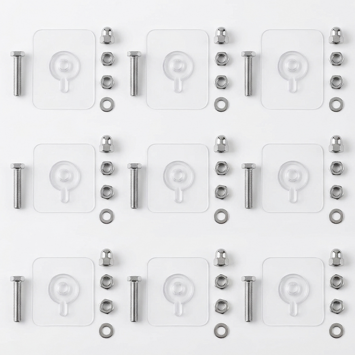 Gripstay – Heavy duty invisible adhesive wall hooks