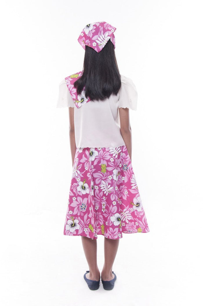 BARONG WAREHOUSE - GS05 - MADE-TO-ORDER - Girls' Baro't Saya Floral Set 001