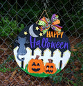 Happy Halloween fence