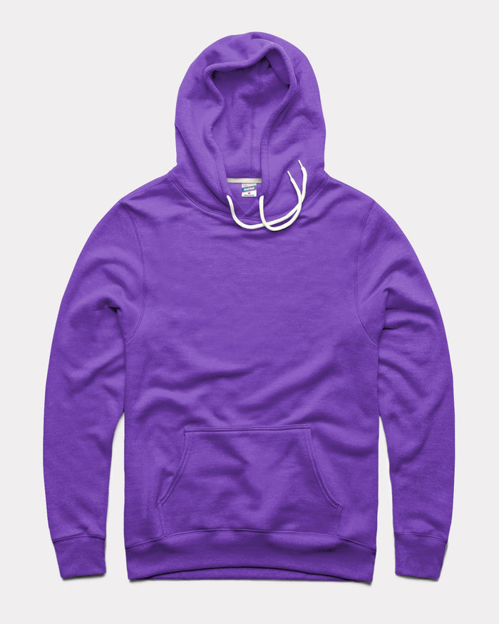 Heather Purple Essential Unisex Hoodie