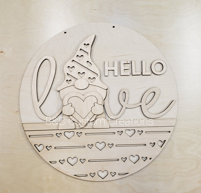 Hello Love Gnome