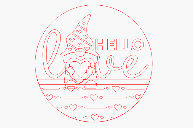 Hello Love Gnome