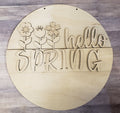 Hello Spring Flower Round 1