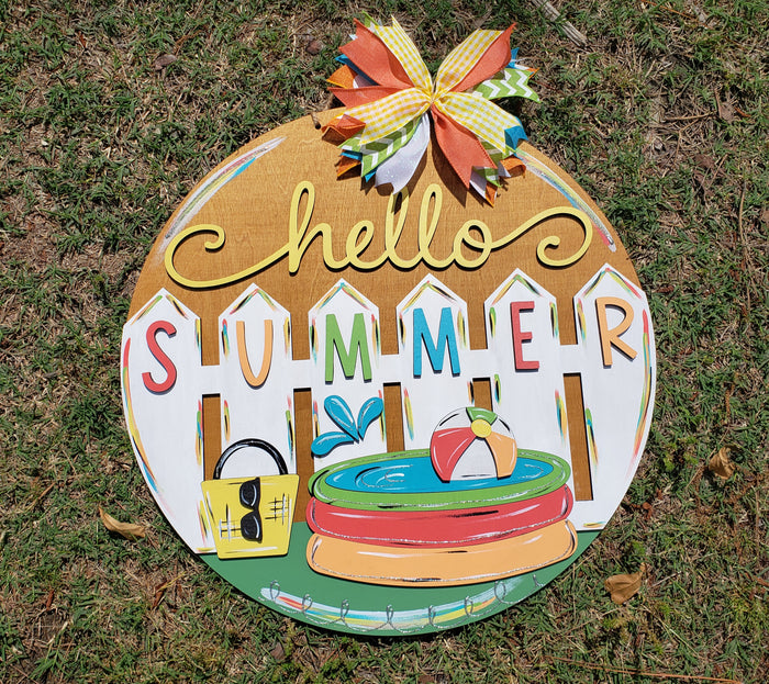 Hello Summer Fence