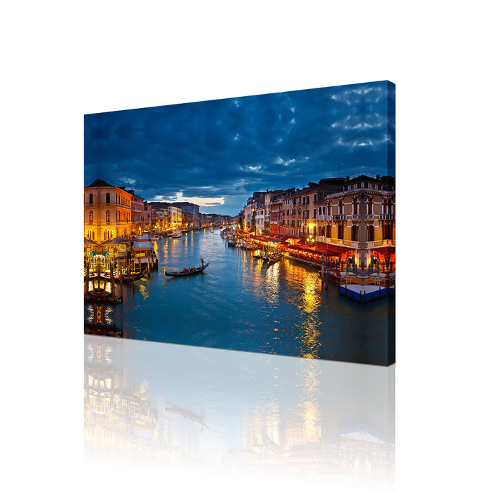 High Quality Art Print  of Italy View on Stretched Canvas
