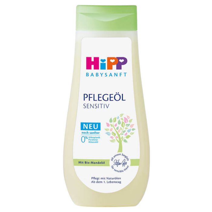 HiPP Baby Soft Care Oil Sensitive - Gentle Skin Oil (200ml) - Formuland