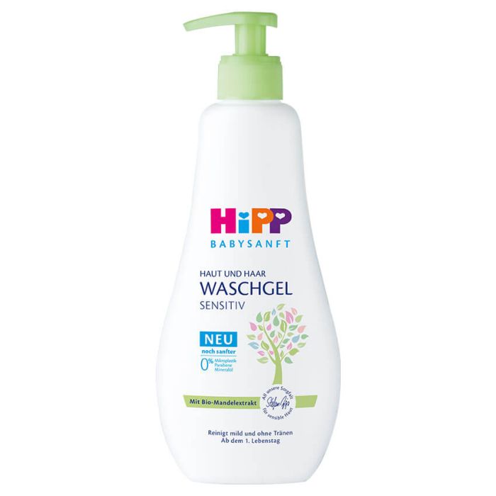HiPP Baby Soft Washing Gel for Head and Skin (400ml) - Formuland