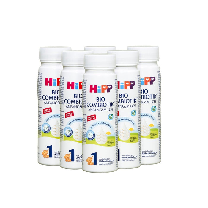 HiPP German Stage 1 Ready to Feed From Birth (200mlx6) - Formuland