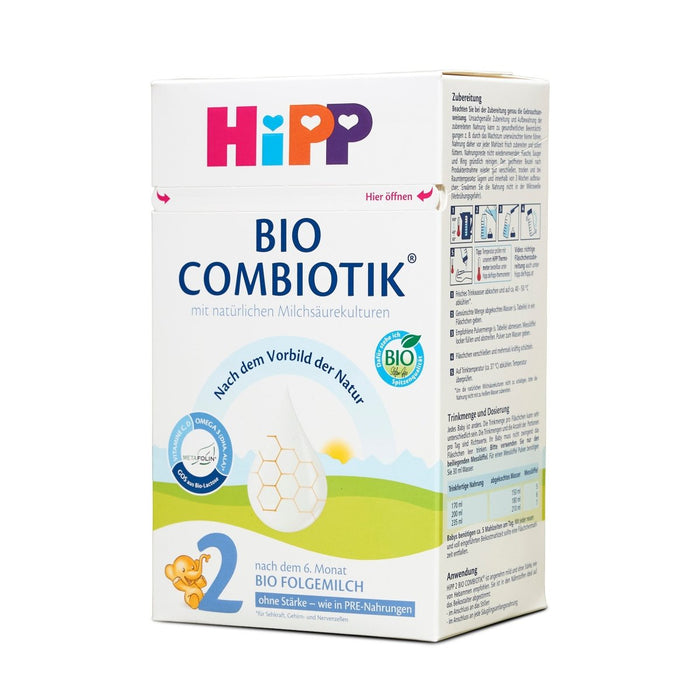 HiPP German Stage 2 Organic Combiotik Formula (No starch) 6+ months - Formuland
