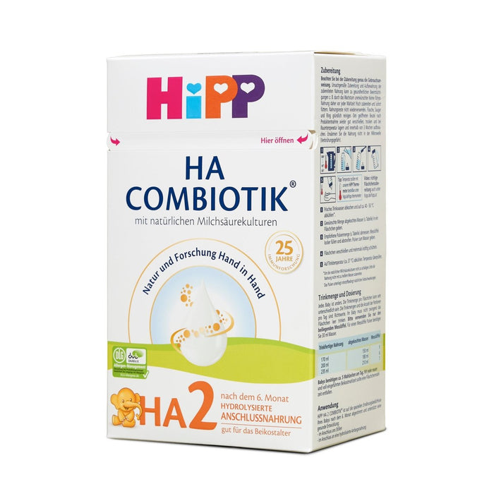 HiPP HA 2 - Hypoallergenic Formula from 6+ Months (600g) - Formuland