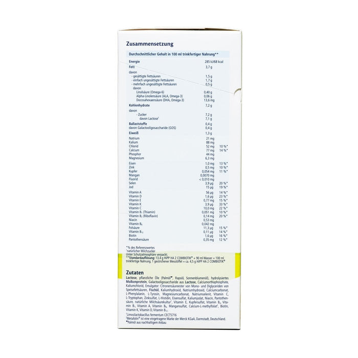 HiPP HA 2 - Hypoallergenic Formula from 6+ Months (600g) - Formuland