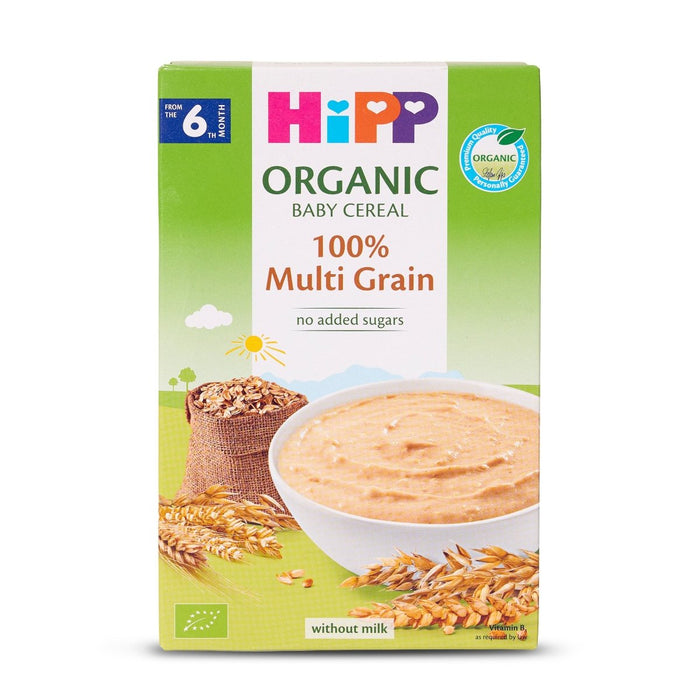 HiPP Organic 100% Multi Grain Cereal from 6 months (200g) - Formuland