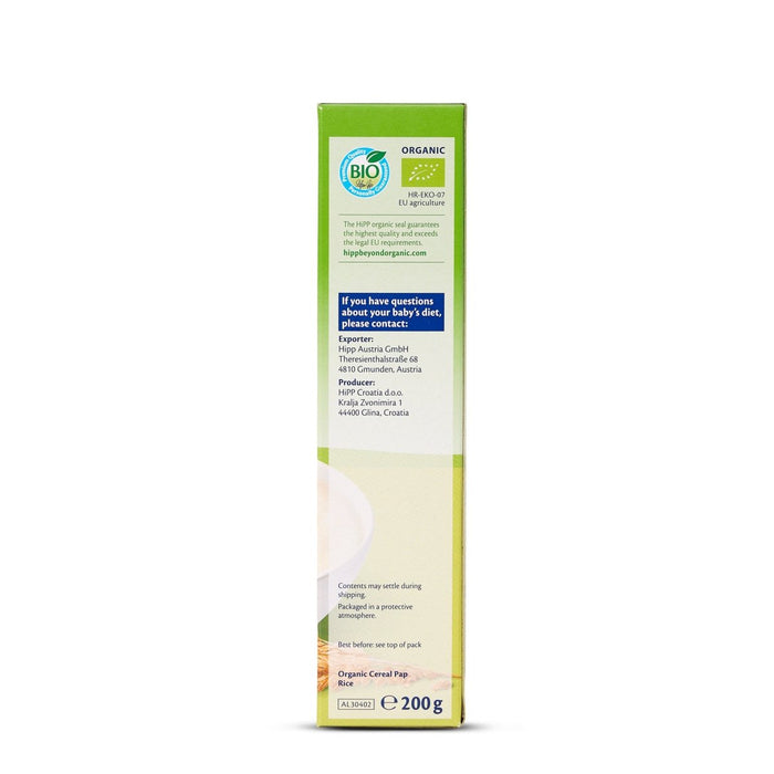 HiPP Organic 100% Rice Cereal from 4 months (200g) - Formuland