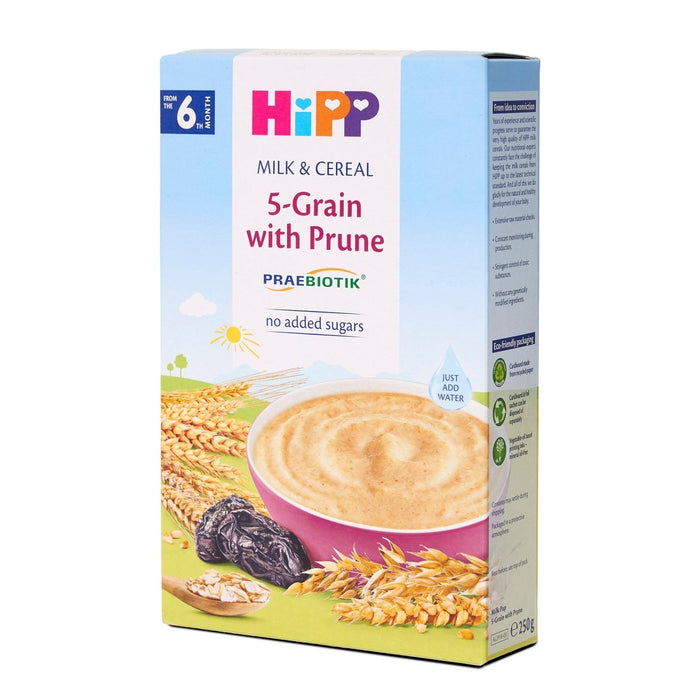 HiPP Organic 5 - Grain with Prune Milk & Cereal from 6 months (250g) - Formuland