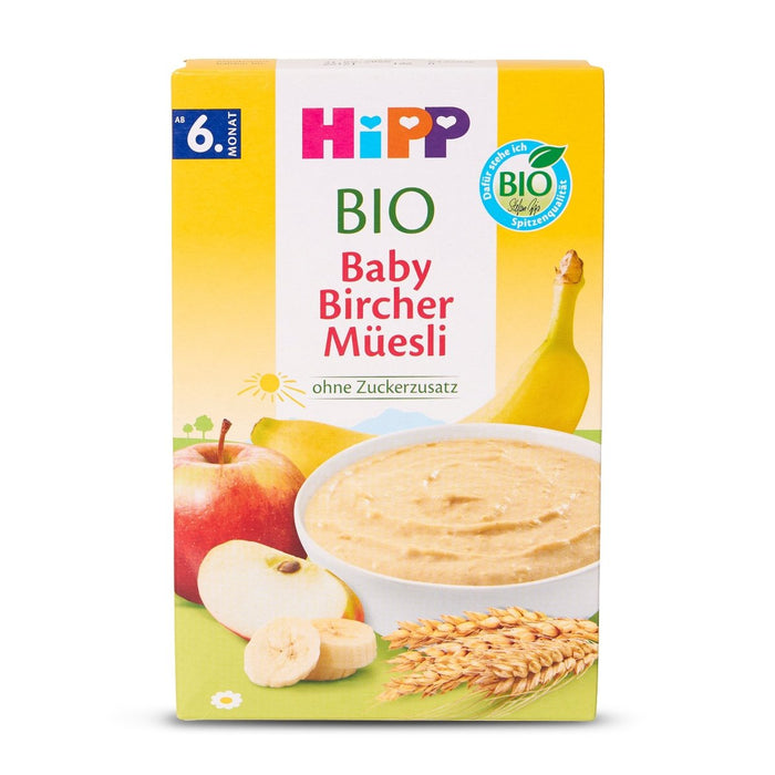 HiPP Organic Baby Bircher Muesli From 6 Months (250g) - Formuland