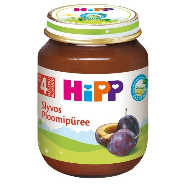 HiPP Organic Plums Puree – 6 Pack (From 4 Months) - Formuland