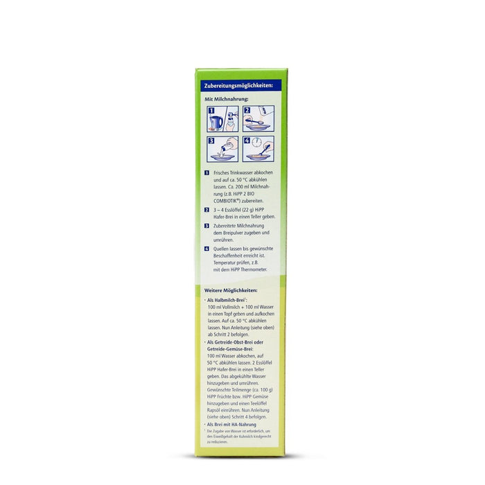 HiPP Organic Porridge 100% Oats from 5 months (German)(200g) - Formuland